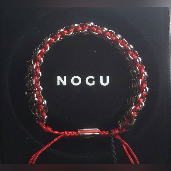 ❤️❤️ NOGU Red Panda Links Deluxe Kismet Red x Silver Bracelet ❤️❤️ - Picture 5 of 5